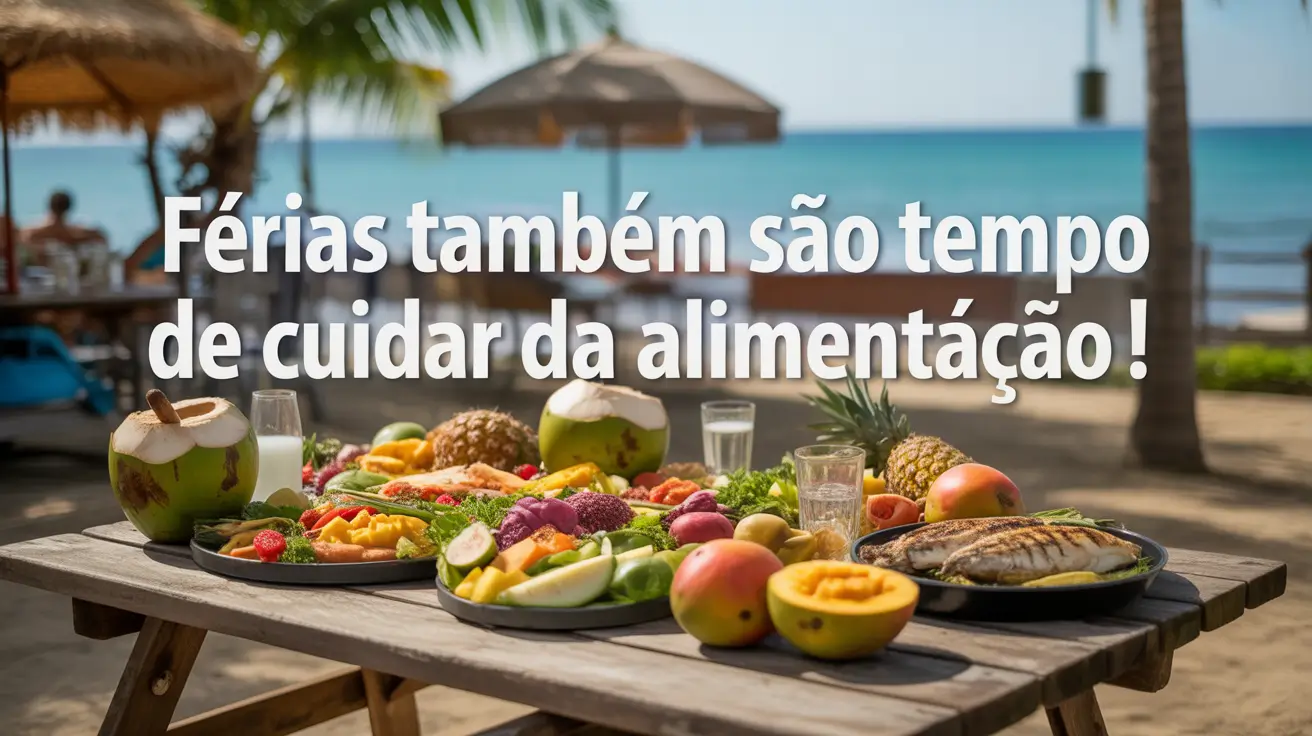 Férias também são tempo de cuidar da alimentação!